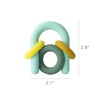 Boon Hoop Silicone Baby Teether - Baby Teething Toys for