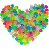 TAVICE 200 Pcs Pebbles Stone Glow in The Dark Rock