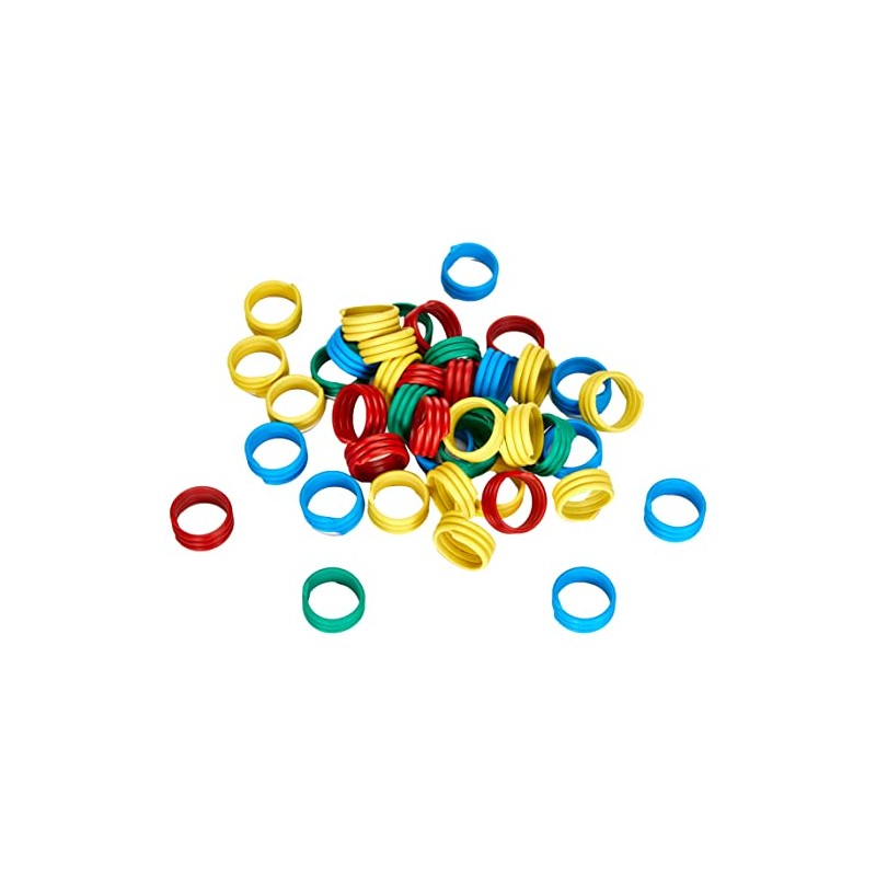 Kerbl Spiral Leg Bands, 16 mm, 25 Pieces