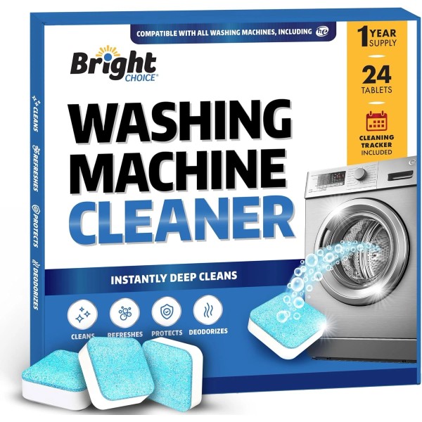 No Brand Washing Machine Cleaner Tablets - 24 Pack Deep