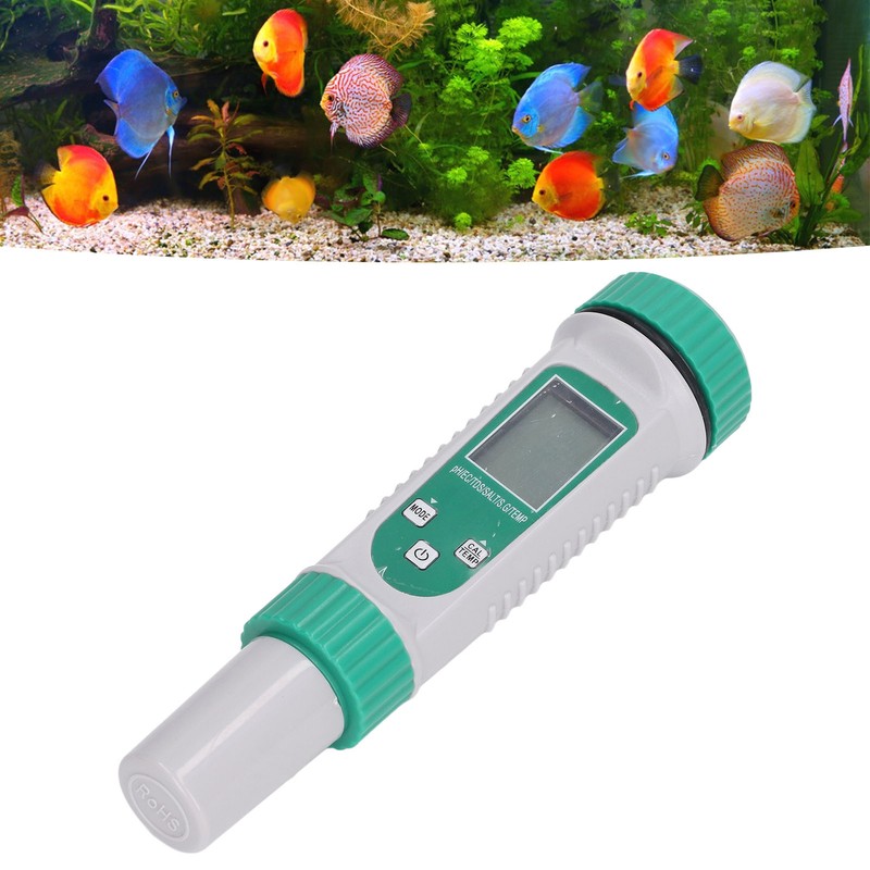 Water Quality Tester 6 in 1 PH EC TDS SALT