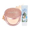 Makeup Helper 메이크업헬퍼 아트 팩트 로즈글리터 25g 화이트닝 톤업 선 프로텍터 (SPF50+/PA++++) 세트 Makeup Helper Art Pact Rose Glitter 25g Whitening Tone-Up Sun Protector (SPF50+/PA++++) Set