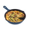 Zakarian by Dash 9.5 Inch Small Nonstick Cast Iron Skillet,
