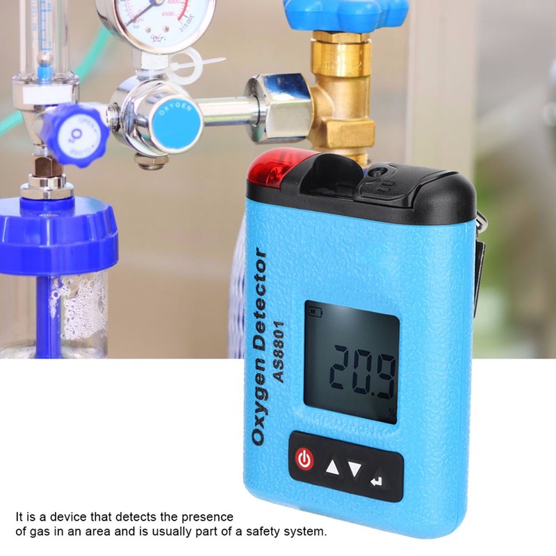 SMART SENSOR AS8801 Oxygen Detector 0‑30％VOL Gas Leakage Monitor with