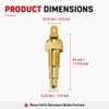 Engine Cooling Fan Temperature Sensor Switch 1/8"NPT,180F On - 165F