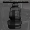 CAR PASS Leather and 3D Air Mesh Universal Fit Car
