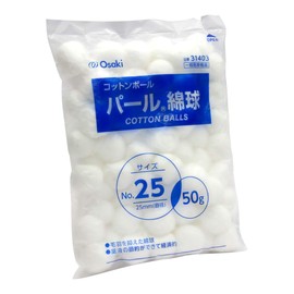 Oosaki Medical Pearl Cotton Bulb No. 25 1.8 oz (50 g)