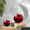 uxcell Gazing Globe Decor Ball 2.5 Inch 63mm Reflective Garden