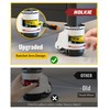 HOLKIE Leveling Stem Casters Set of 4 Heavy Duty Retractable