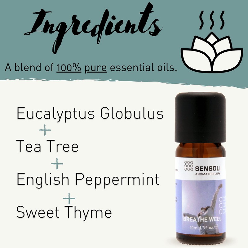 Sensoli Breathe Well Essential Oil Blend