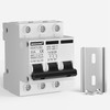 MINGSONG DC Solar Panels Disconnect Switch 50 Amp Solar Shut