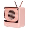 TV Shaped BT Speaker Wireless Lightweight Portable Mini Classic Style