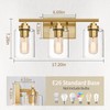 SKEJAO Bathroom Vanity Light Over Mirror,Bathroom Light Fixture Wall Sconce