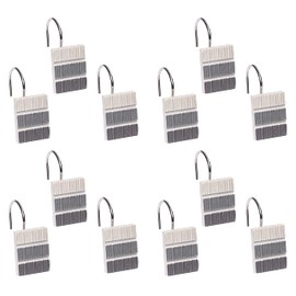 Popular Bath Modern LINE, Shower Hooks, Grey