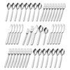 KINGSTONE Silverware Sets, 60 Piece Flatware Set for 12, 18/10
