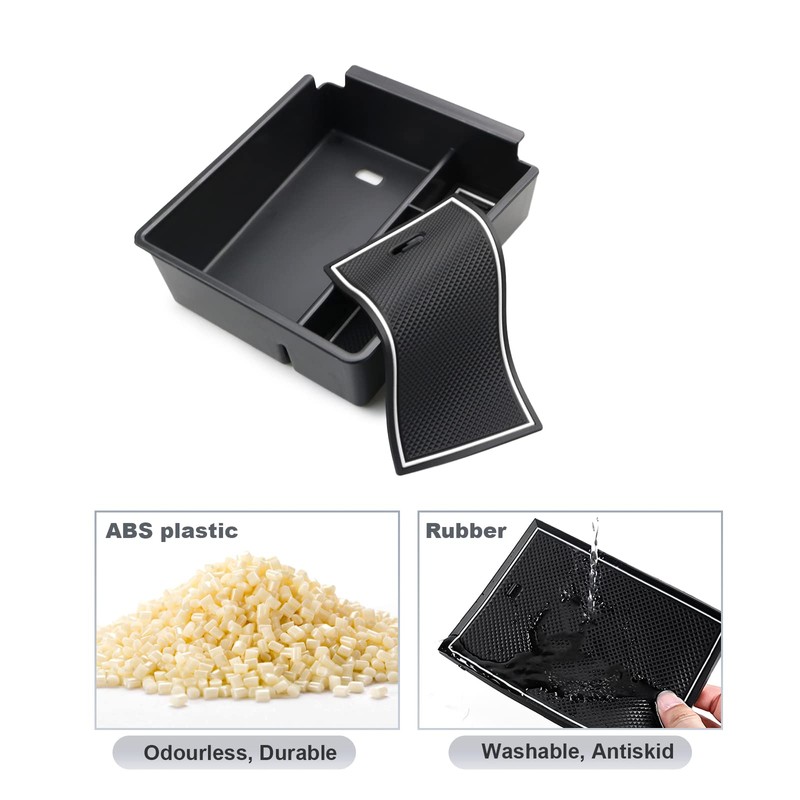 SKTU Central Armrest Storage Box compatible with Hyundai Tucson NX4