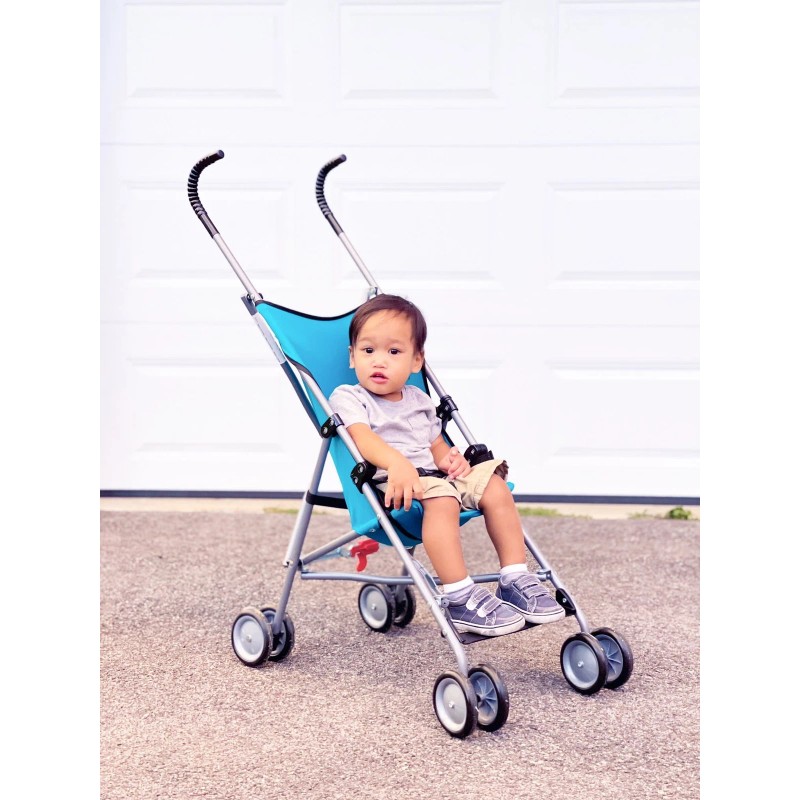 Cosco Kids Comfort Height Umbrella Stroller, Freshwater Turquoise, Toddler