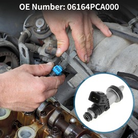 TUCKBOLD Fuel Injector for Honda CR-V 2.0 1999-2001 Flow Match No. 06164PCA000 Fuel Nozzle Black Tone 1 Piece