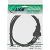 InLine 16654K Power Cable Power Plug to Euro 8 C7