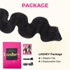 Lashey Seamless Clip in Hair Extensions Human Hair 130g 9pcs