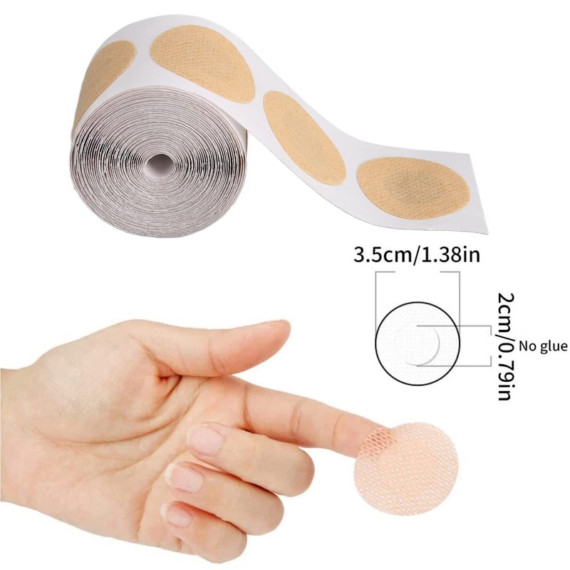 50 Pairs Nipple Pads for Men Skin Tone Sensitive Skin