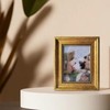 Professional 6x8 Inch Gold Vintage Photo Frame with Stand