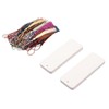 80 Sets Blank Bookmarks 5.5in Long 2in Wide Smoothing Widely