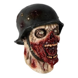 Máscara Zombie 1945 Soldado Guerra Halloween Terror Multicolor