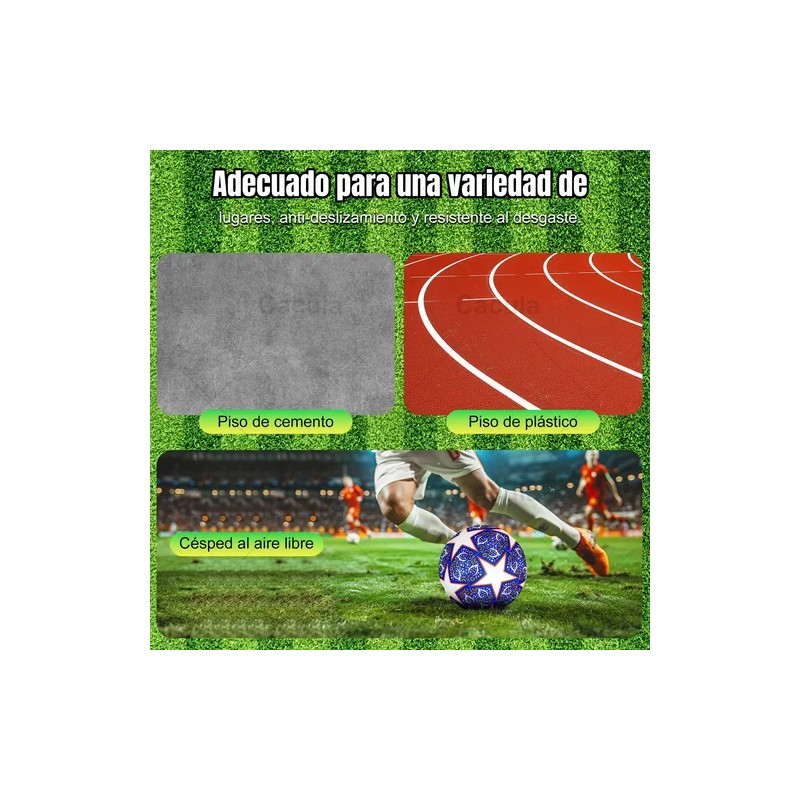 Pu Balón De Fútbol Soccer Para Entrenamiento Número 5