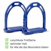 AMKA Stirrups made of aluminium with rhinestones, extra light, wide