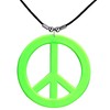 Widmann 50077 Halskette Hippie Erwachsene, Unisex, 60er-Jahre, Disco, Mottoparty, Karneval,