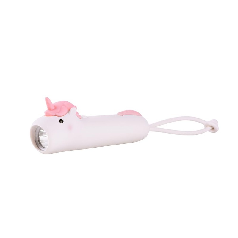 YZYOE New Rechargeable Unicorns LED Flashlight, Cute Animal Shaped Silicone