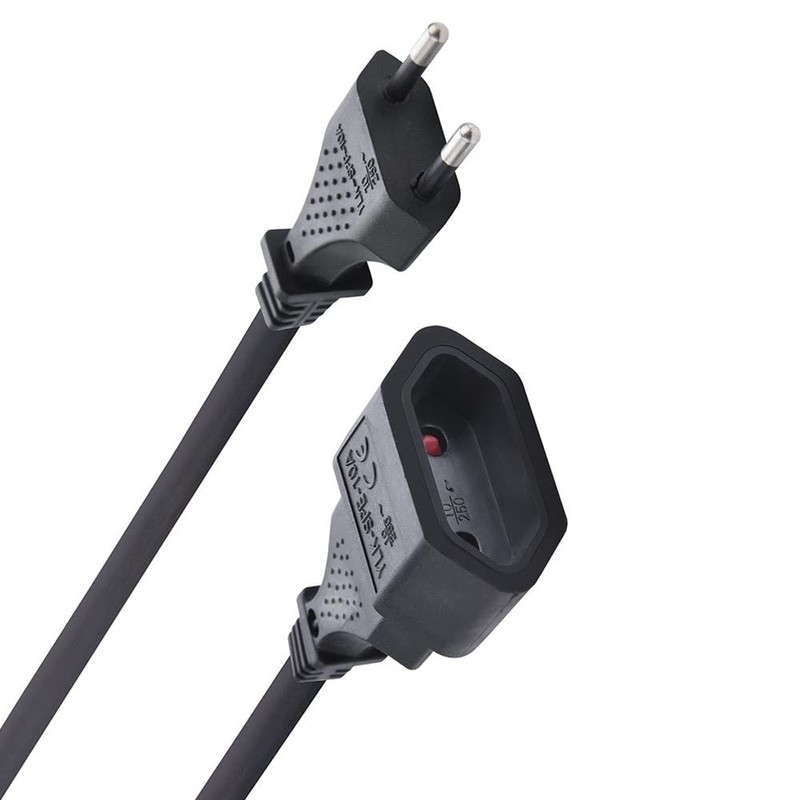 Electraline 900007 Protective Contact 2 m Cable White Plastic Cable