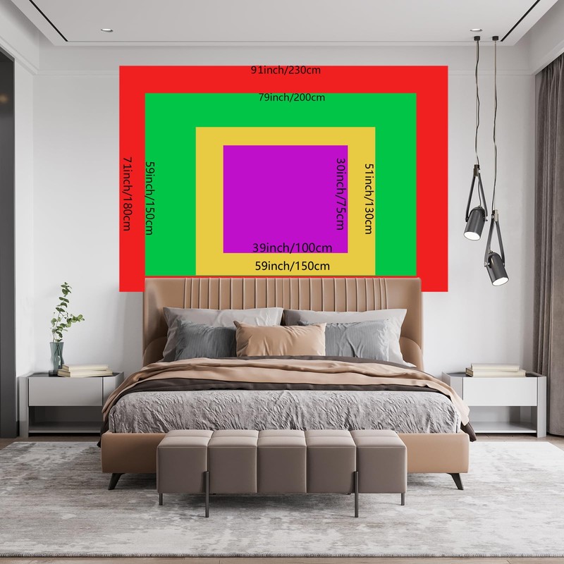 PSYHILAR Black Light Posters for Adults and Teens Blacklight Galaxy