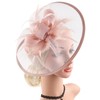 KalluliCC Fascinators Hat for Women Tea Party,BarePink Headband Kentucky Derby