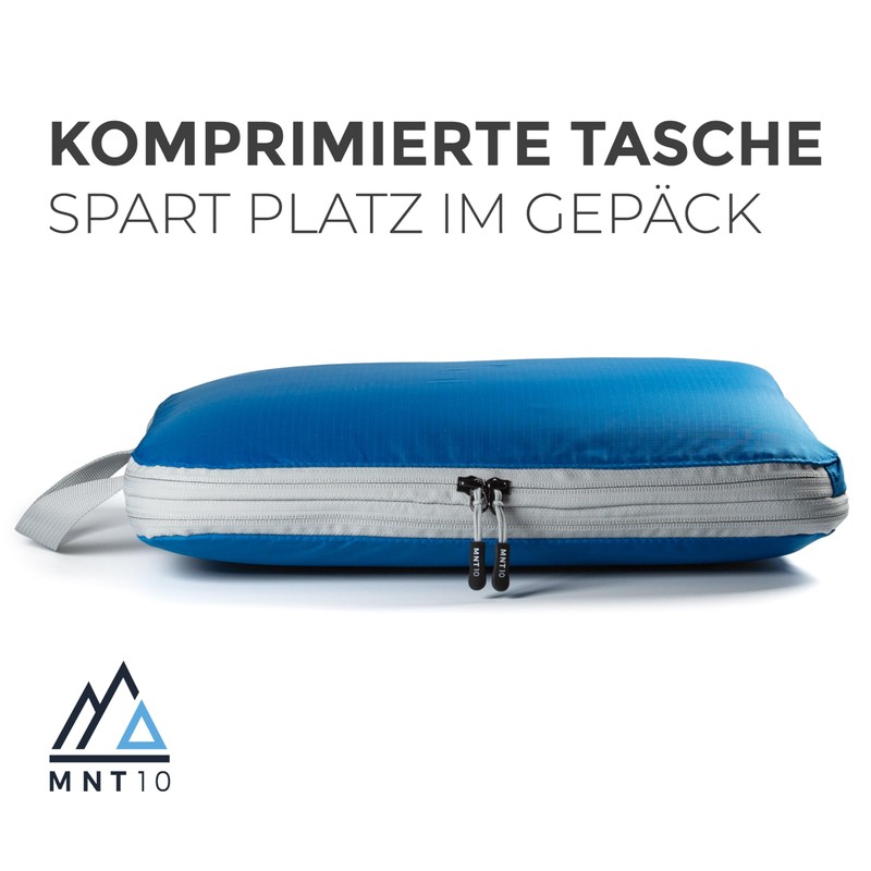 MNT10 Packtaschen recycelt mit Kompression S, M, L, XL I