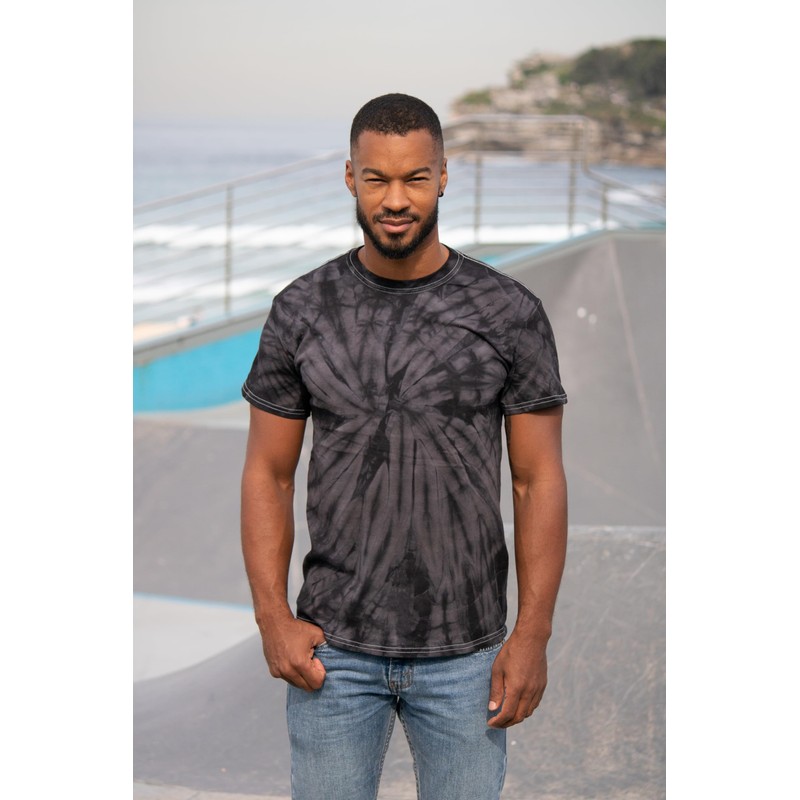 Colortone 100% Cotton Spider Tie Dye T-Shirt for Women and