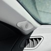 YOUTOOCAR 2PCS Stainless Steel Front Door A-Pillar Speaker Covers Trim