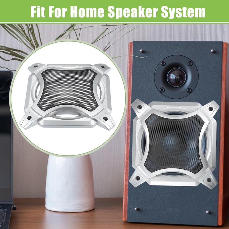 ACROPIX Universal 6" Car Speaker Grills Cover Mesh Square 6