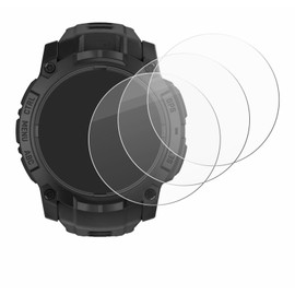 BROTECT Schutzglas für Garmin Instinct 3 Solar Tactical Edition (50 mm) (6 Stück) Schutzfolie Panzer Folie Glas [Extrem Kratzfest 9H, Anti-Fingerprint, Ultra-Transparent]