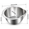 Stainless Steel Rice Washing Bowl for Rinsing & Draining –