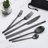 AARAINBOW 6 Pieces Stainless Steel Flatware Set Portable Reusable Cutlery