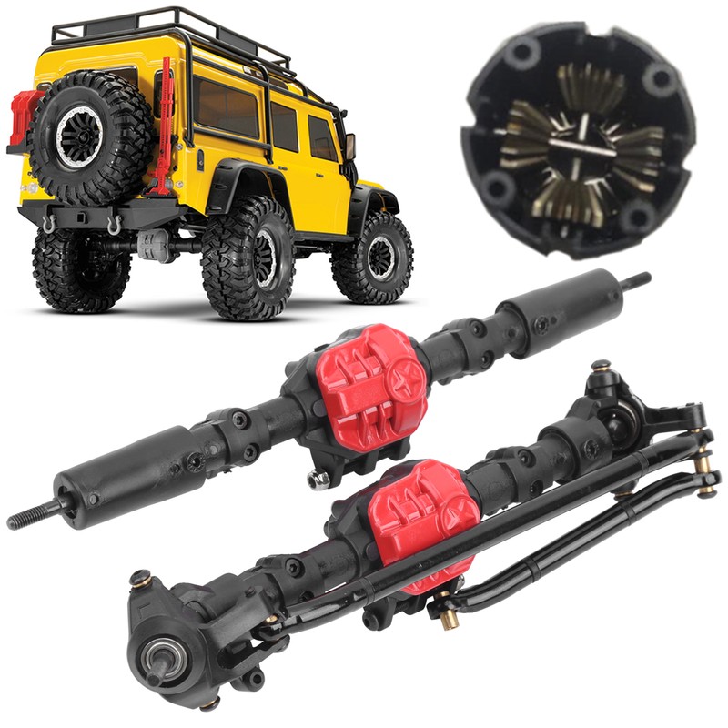 Gear Front and Rear Axle with 2 Transimission Shaft for