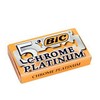 50 BIC Double Edge Razor Blades Chrome Platinum