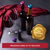 Epicurean Vacu Vin Wine Saver Vacuum Stoppers Set of 6–