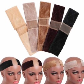 Non Slip Velvet Wig Grip Adjustable - 1pc - Color: Black, Wig Grip: Color