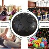 Rain Drum for Outdoor Garden, Natural Chakra Drum for Outdoor