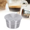 Coffee Capsule Set Stainless Steel Reusable Refillable Capsule for Dolce