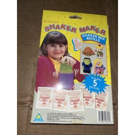 toymax Magic SHAKER MAKER Set Refill 5 Color Mix Toymax #9699 90s Vintage