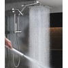 Veken All Metal 10"Luxurious Rain Shower Head with Handheld Spary,Power